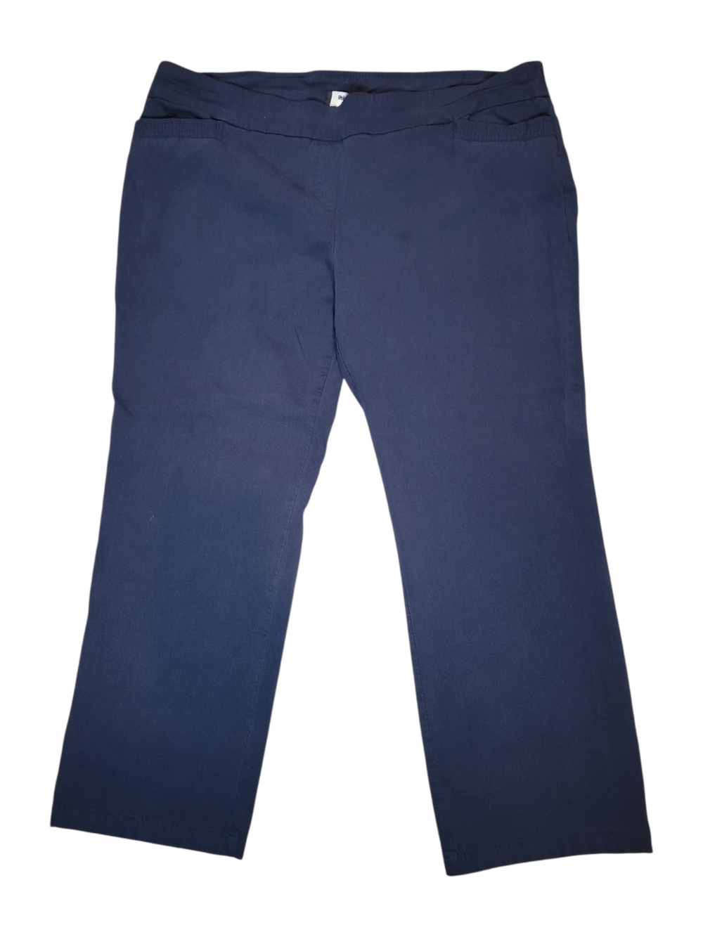 Briggs New York Navy Straight-Leg Pull-On Pants